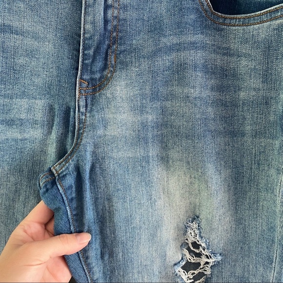 Wild Blue Skinny Jeans Blue Sz 11 - Picture 5 of 11